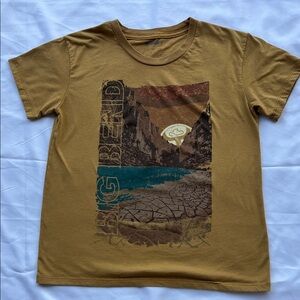 Hooey Big Bend T-Shirt in Mustard